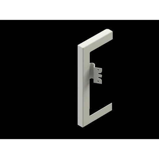 Niedax - Wandanschlussblende für Geräteeinbaukanal GK-Wandabschlussblende DWBL 170T90 VW 211x90mm