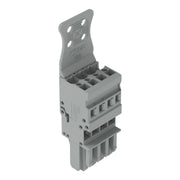 WAGO - Ein- und mehrpolige Klemmenleiste 1-Leiter-Federleiste 769-104/143-000 CAGECLAMP,4mm²,gr − 25 Stück