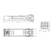 WAGO - Modul für aktive Netzwerkkomponente SFP-Module FX Multi-Mode 852-201/107-002 LC 2km