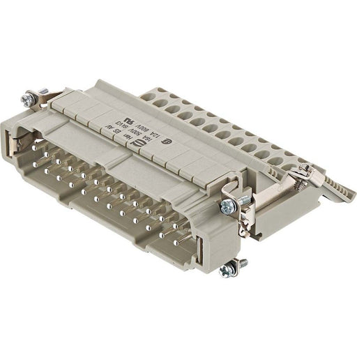 Harting - Kontakteinsatz für Rechtecksteckverbinder Stifteinsatz 09330244639 24pol.+PE,16A,500V