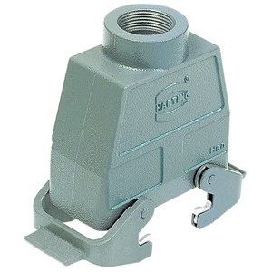 Harting - Gehäuse für Rechtecksteckverbinder Tüllengehäuse 09300100433 HAN 10B-GG-QB-29