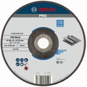 Bosch - Trenn-/Schleifscheibe PRO Metal Schleifscheibe, 2608600315 180 x 6 x 22.23 mm