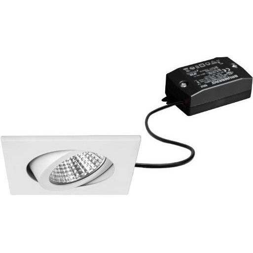 Brumberg Leuchten - Downlight/Strahler/Flutlicht LED-Einbaustrahler 38365073 230V 3000K weiß