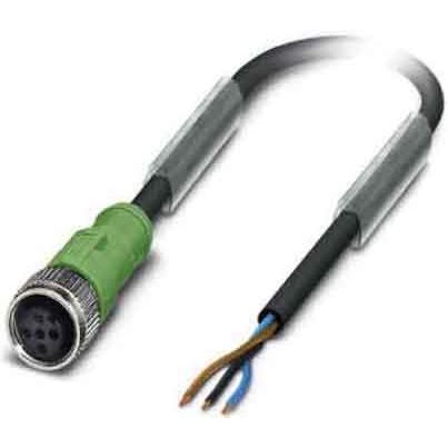Phoenix Contact - Konfektioniertes Sensor-Aktor-Kabel M12 SAC3P-5,0-PUR/M12FS gerade,3p.,5m
