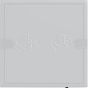 Gira - Bussystem-Tastsensor KNX Tastsensor 4 5001028 Komf. 1f TS4 anthr