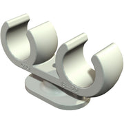 OBO Bettermann - Befestigungsschelle für Kabel/Rohre Sockel-Klemmschelle 2962 2x22 − 25 Stück