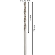 Bosch - Bohrer PRO Metal HSS-G 2608585483 Spiralbohrer 3,7 x