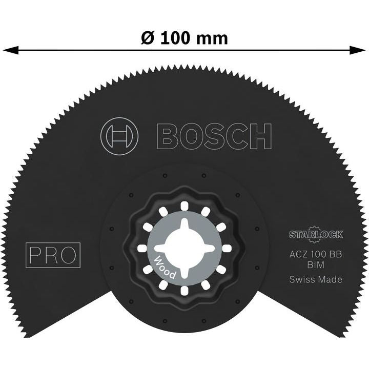 Bosch - Blatt für Oszillierer PRO ACZ 100 BB Blatt für 2608669119VE(10) Multifunktionswerkze