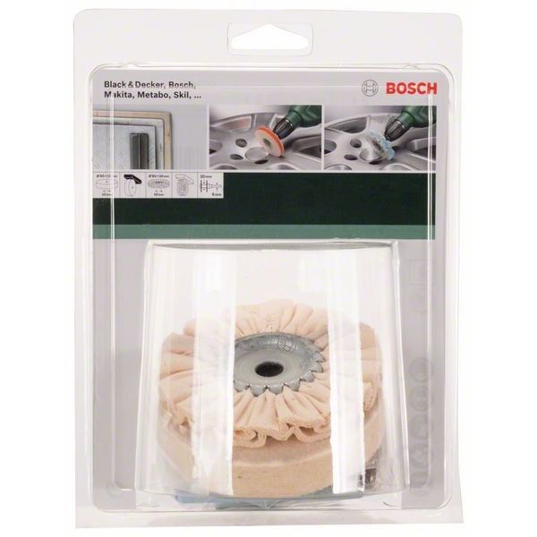 Bosch - Systemzubehör für Schleifen/Polieren (Akku/elektrisch/Druckluft) Hobby-Polier-Set 2609256555 VE5,Bohrmaschinen