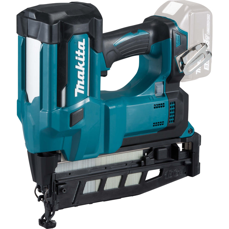 Makita - Tacker/Nagler (Akku) Akku-Stauchkopfnagler 64mm DBN600Z 18V ohne Akku+Lader