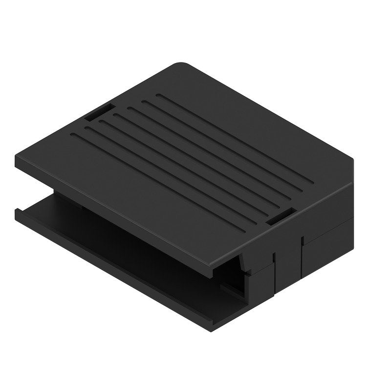 Weidmüller - Zubehör/Ersatzteile für Industriesteckverbinder Abdeckhaube Leiterplatten- BCZ 3.81 AH12 BK BX steckverbinder − 10 Stück
