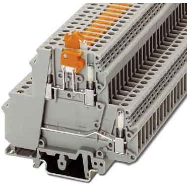 Phoenix Contact - Trenn- und Messtrenn-Reihenklemme Klemme UKK 5-MTK-P/P − 50 Stück