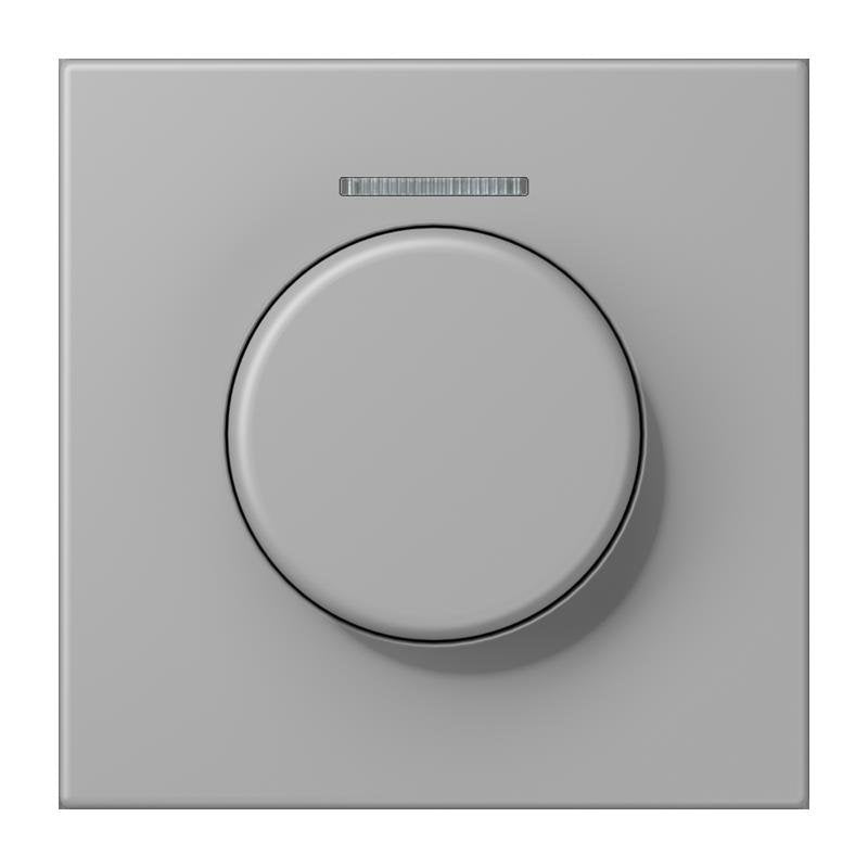 Jung - Abdeckung/Bedienelement für Installationsschalterprogramme Abdeckung mit Lichtleiter LC 1940 KO5 204 gris moyen