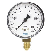 Wika Wiegand - Rohrfedermanometer KapsFedMano 611.10.063 Cu 8977761 0..60mbar1/4NPTrue