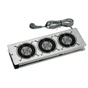 Schneider Electric - Lüfter (Schaltschrank) Abdeckplatte 3Ventilatoren NSYECVT3V440