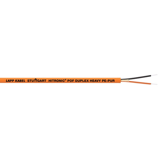 Lapp Kabel&Leitung - LWL-Kabel HITRONIC POF DUPLEX 28030002/1000 HEAVY PE-PUR − 1000 Meter