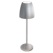 Megatron - Tischleuchte LED-AKKU Tischleuchte MT68057 827, Silvergrey