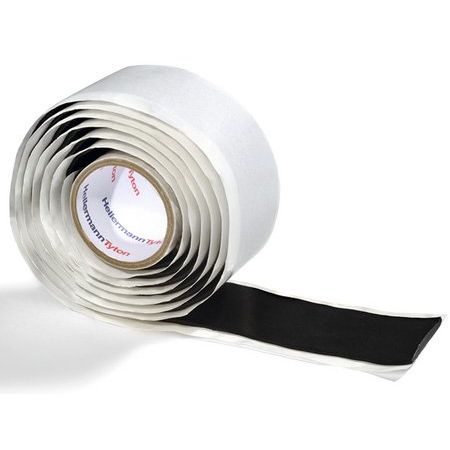 HellermannTyton - Klebeband Isolierband HelaTape Power 650BK 38x1,5 Selbstverschw