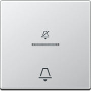 Jung - Abdeckung/Bedienelement für Installationsschalterprogramme Hotelwippe Außenstelle A CU KO5 D AL Nicht stören+Klingel