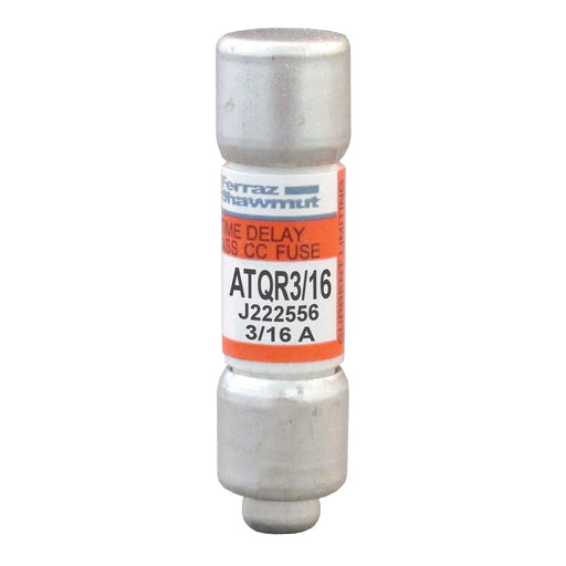 Mersen - Zylindrische Sicherung Sicherungseinsatz Class CC ATQR3/16 T ATQR 10x38 0,19A − 10 Stück