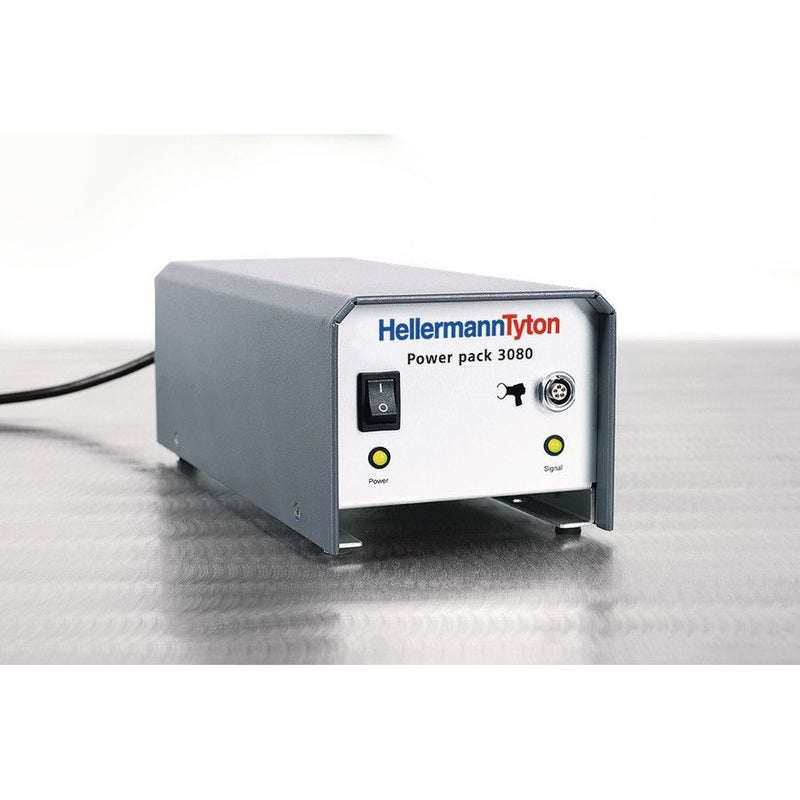 HellermannTyton - Verarbeitungswerkzeug für Kabelbinder Kabelbündelwerkzeug ATS3080 BK