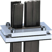 Kaiser - Kabelverschraubung 1370.15.49.45 Alu flach 2x49x4.5