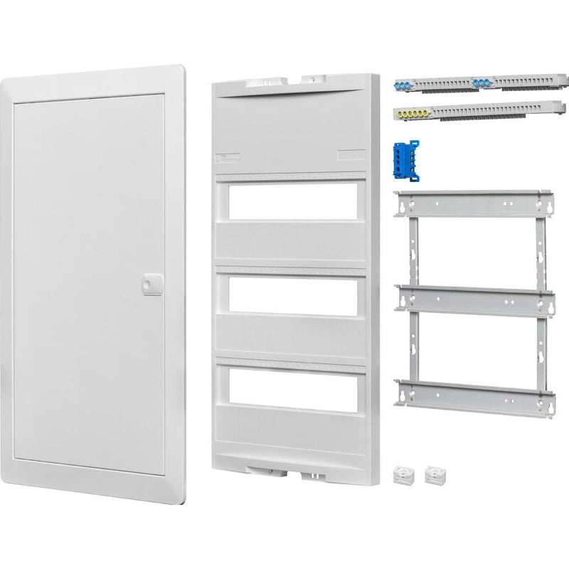 ABN - Installationskleinverteiler Einbauset AE36R 3-reihig, HW/UP