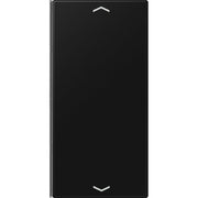 Jung - Abdeckung/Bedienelement für Installationsschalterprogramme Taste 2-fach LS 402 TSAP SWM graphitschwarz matt