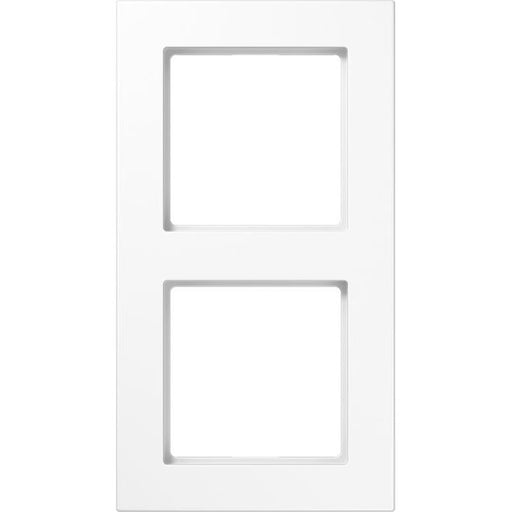 Jung - Abdeckrahmen Rahmen 2-fach A 5582 BF WW waage/senkrecht
