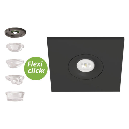 RP-Technik - Sicherheitsleuchte LED-Sicherheitsleuchte EEQL021SC-AZ Einbau, Linsensystem
