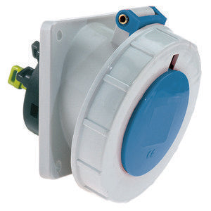 Bals Elektrotech - CEE-Anbausteckdose (IEC 60309) Anbausteckdose geneigt 16A 12205 3p 230V 6h IP67