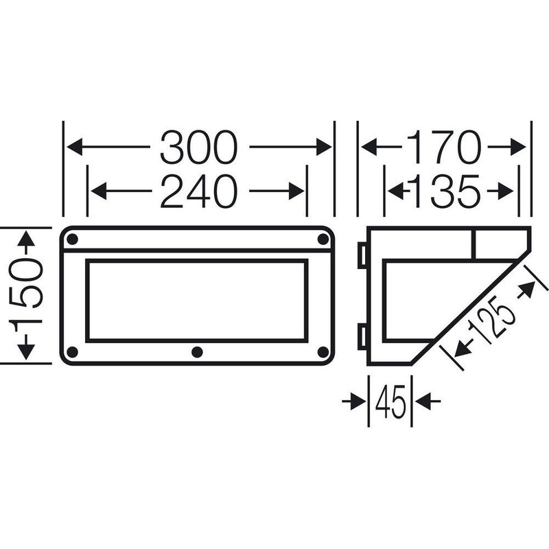 Hensel - Pultsystem Mi Connection Box Mi CB 10 f.den Geräteeinbau