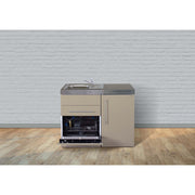 Stengel - Mini-Küche Miniküche Premiumline MPGSSA110GSIKFreBli Sand