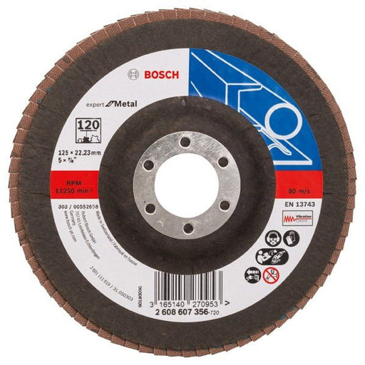 Bosch - Trenn-/Schleifscheibe Fächerschleifscheibe X551 2608607356 Expert for Metal