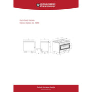 Oranier - Herd Koch-Back-Station Elektro DC 1999 eds 90cm