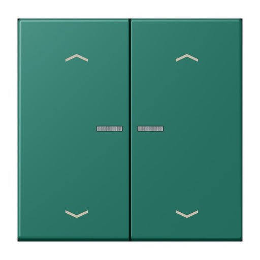 Jung - Bedienelement intelligent Taster mit Pfeilsymbolen BT LC 17102 P 216 vert anglais
