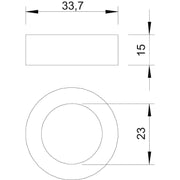 OBO Bettermann - Durchführungstülle Reduzierdichteinsatz 107CR VM 40 − 25 Stück