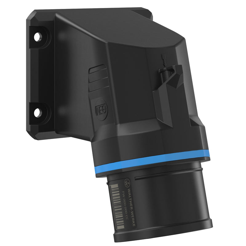 Walther Werke - CEE-Gerätestecker (IEC 60309) CEE NEO Anbaugerätestecker FW711509CC 16A 5P 9h IP54 − 10 Stück