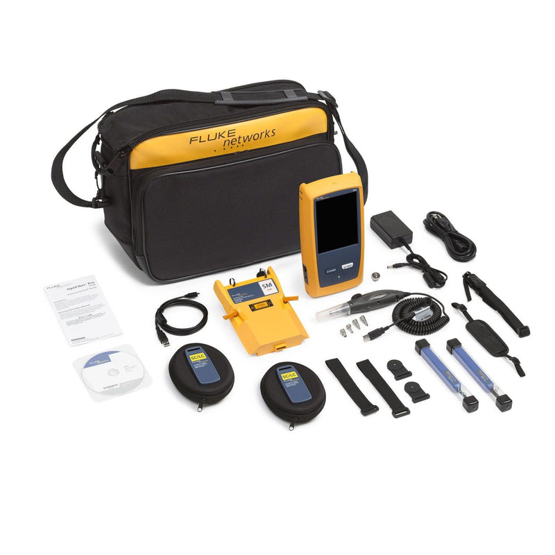 Fluke Networks - Mess-/Testgerät für Kommunikationstechnik OptiFiber Pro Singlemode OFP2-100-SI INT OTDR+WiFi-Adapter