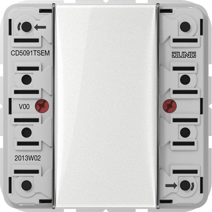 Jung - Bussystem-Tastsensor Tastsensor-Erweiter.modul CD 5091 TSEM Universal, 1fach − 1 Stück