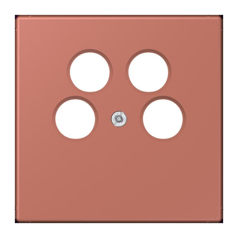 Jung - Einsatz/Abdeckung für Kommunikationstechnik Abdeckung für SAT-TV LC 990-4 SAT2 236