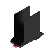 Weidmüller - Elektronik-Leergehäuse Basiselement IP20 verbaut. CH20M45 B BK/RD 2010 Zustand Kunstoff − 6 Stück