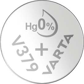 Varta Cons.Varta - Batterie Electronics V 379 Bli.1 1,55V/15mAh/Silber − 10 Stück