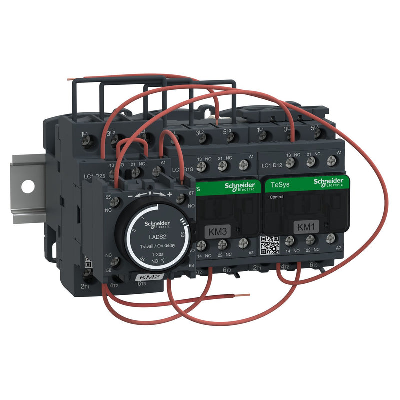 Schneider Electric - Schützkombination S-D-Schützkombination LC3D180AP7 18,5kW, 230V50/60Hz