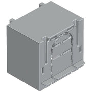 Müller - Zubehör/Ersatzteile für NH-Unterteile Anschlussraumabdeckung T8033010 AA-KETO-3-1 VE2 − 2 Stück