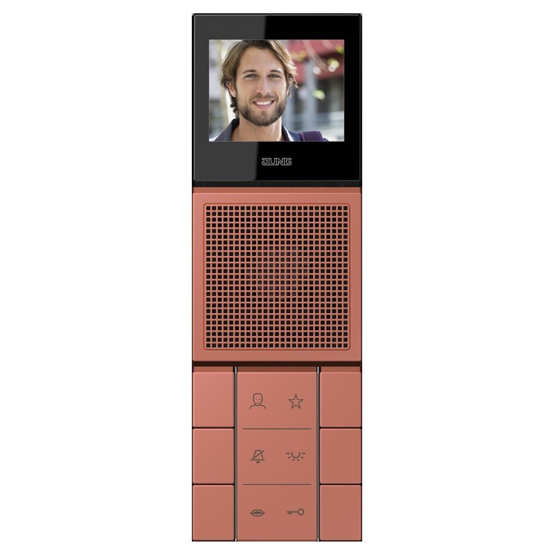 Jung - Innenstation für Türkommunikation SIB Video-Innenstation SI VI LC 627 236 LS 32121