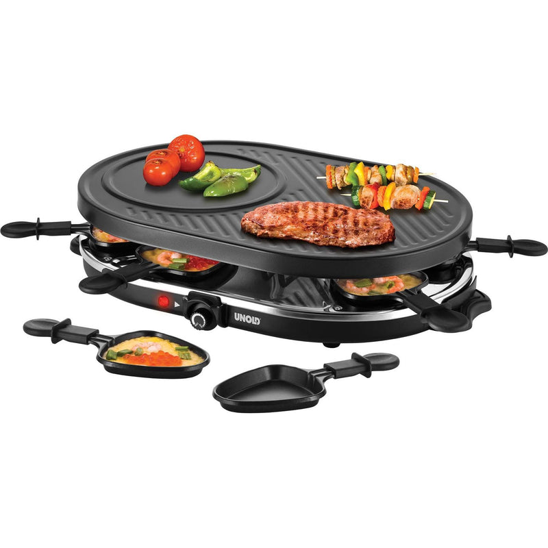 Unold - Raclette Raclette 48795 sw Gourmet  − 4 Stück