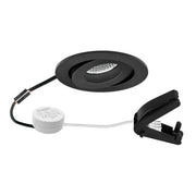 Brumberg Leuchten - Downlight/Strahler/Flutlicht LED-Einbaustrahler 230V 40477183 3000K, sw