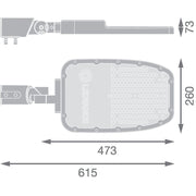 Ledvance - Straßen- und Platzleuchte LED-Mastan-/aufsatzleuchte SLAREA#4099854079887 727, Z48-60