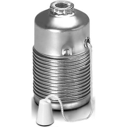 Houben - Lampenfassung Fassung E27 102392 Met,ms,Agw,Schnur
